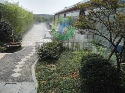 鶴壁生態園林景觀中的人造霧系統與假山造霧設備 價格與效果解析